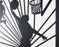 Basketball Metal Wall Art - Rarart