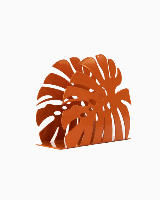 Leaf Napkin Holder - Orange