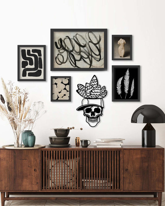 Cactus Hat Metal Wall Art - Rarart